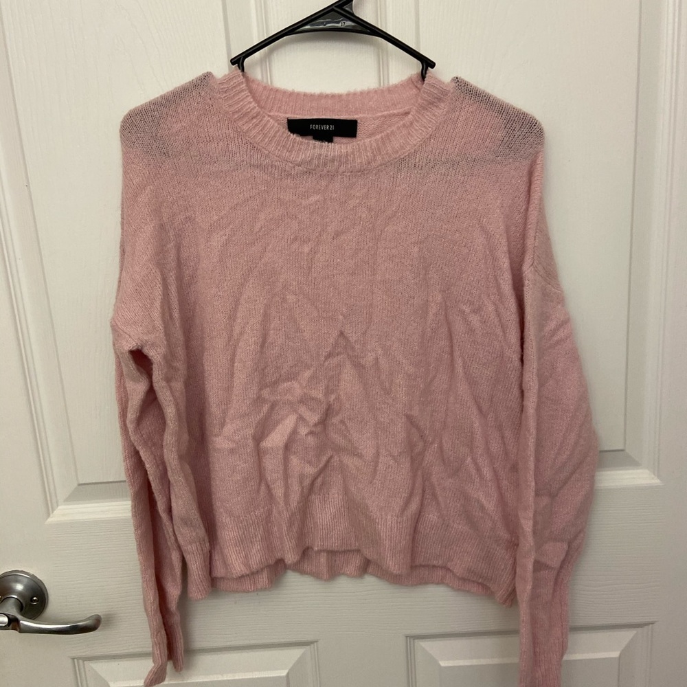 Baby pink sweater